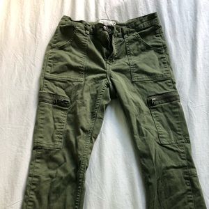 Army green pants